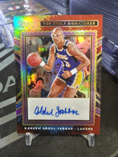 2024-25 Panini Select Kareem Abdul-Jabbar Top Shelf Sigs TSS-KAJ Tie-Dye 113/25!