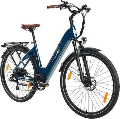 NEW 28 Zoll Elektrofahrrad 250W20AH 120KM E-Citybike Shimano 7 Gänge TTGO C3 PRO