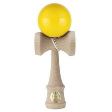 Yamagata Kobo Ozora yellow kendama with logo Traditional games Toy Japan New
