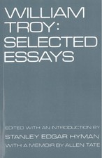 Stanley E. Hyman William Troy (Paperback) (UK IMPORT)