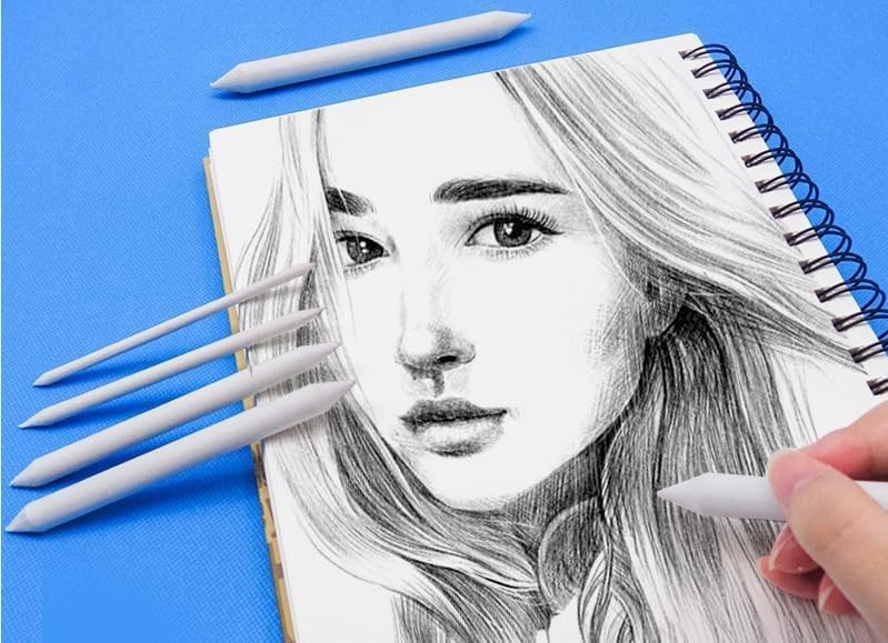 3 Sizes Blending Smudge Stump Stick Art Drawing Tools Deft Art Pencils Drawin - View #2