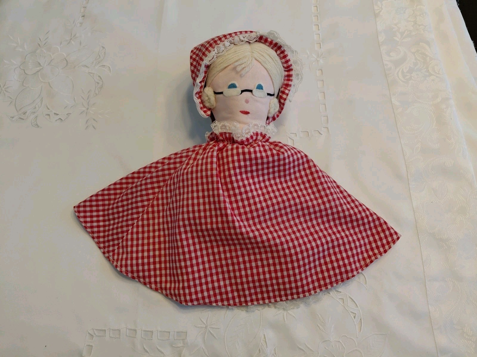 VTG Little red riding hood,wolf, Grandma. Topsy Turvy 3 in o