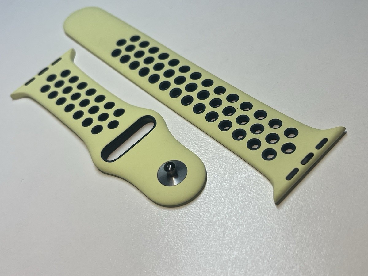 45mm Apple Watch Nike Sport Band Prototype - Luminous Green/Armory  display picture 1