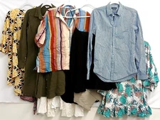 Ladies / women's size small casual blouses & tops 10 Lot