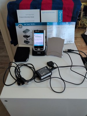 Dell Axim X51/X51v PDA With Cradle And Other Extras