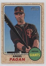 2017 Topps Heritage Flip Stock /5 Angel Pagan #134 0b0