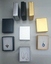 High Quality Jewellery Gift Boxes Earrings Necklace Ring Small Wholesale Lot