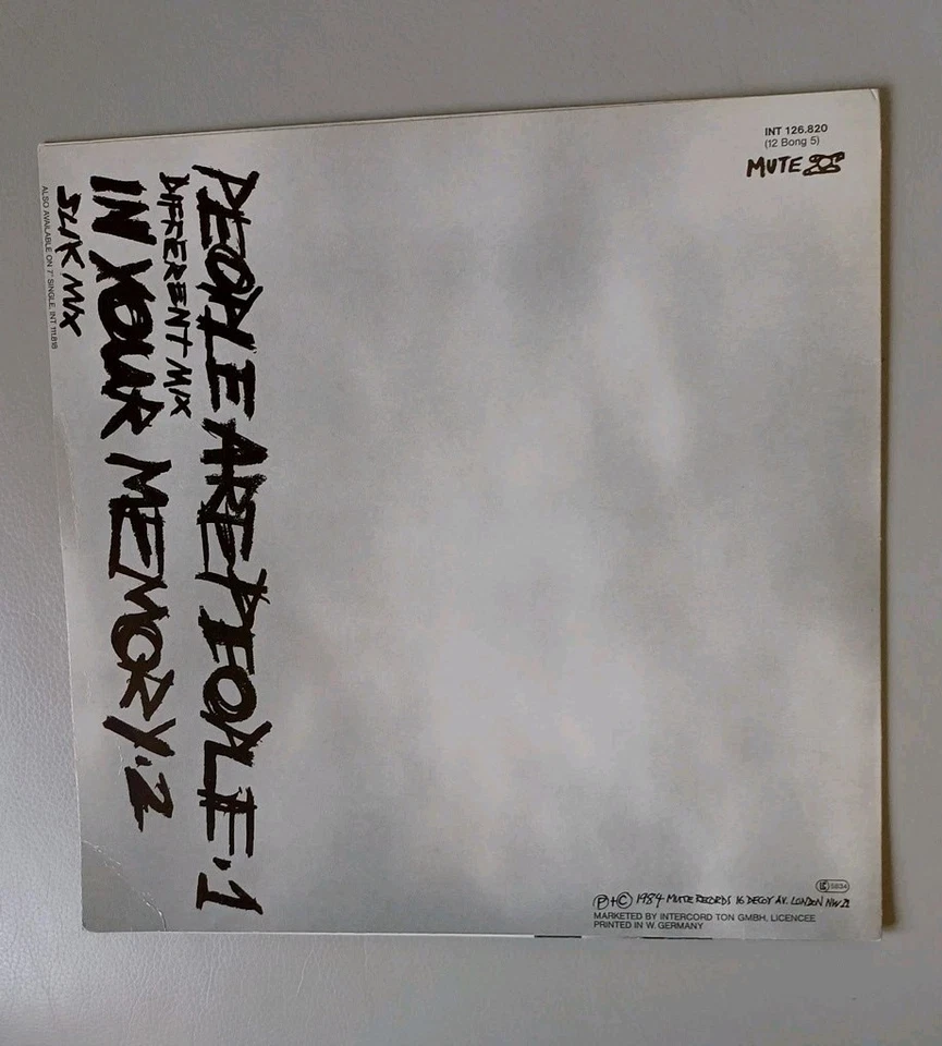 Rare  Depeche Mode  "People Are People"  Maxi 33Tours  Vinyle  Vert Marbré T.B.E - Photo 3/4