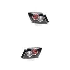 Rückleuchten Heckleuchten Set links & rechts schwarz für Mazda 3 BK