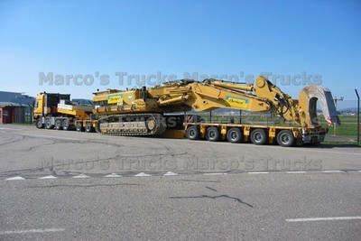 LKW Foto Schwerlasttransporter gelb #p3ej