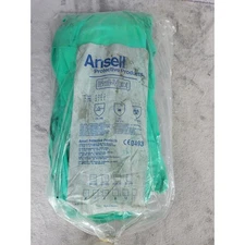 Ansell Sol-Vex Protective Products Gloves Green Nitrile Chemical Resistant