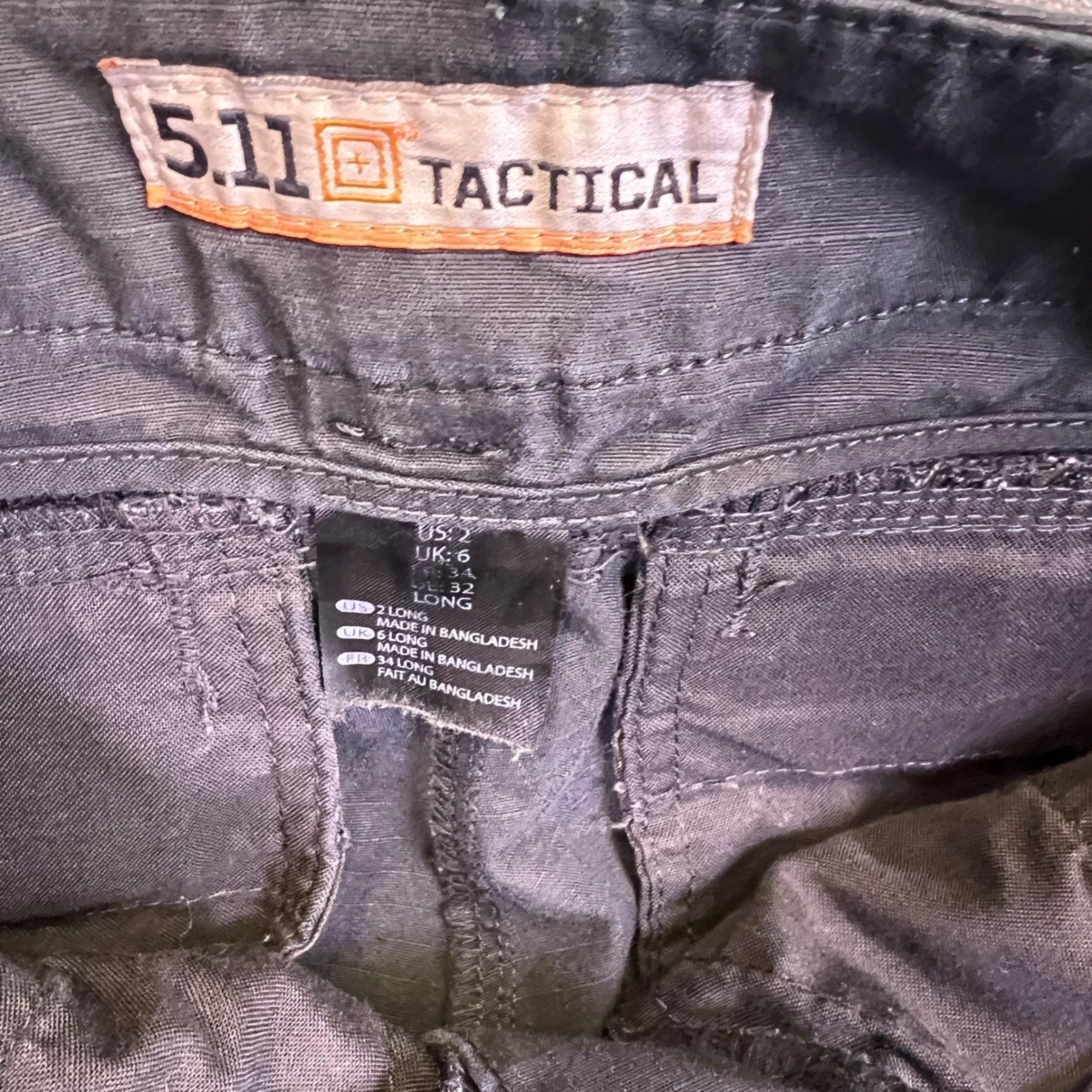 511 Tactical Cargo Pants Women 29x34 Stryke Ripstop Workwear Utility Outdoor Sz2 image 4
