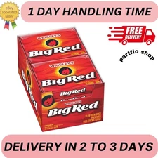 WRIGLEY'S BIG RED Cinnamon Chewing Gum Bulk Pack, 15 Count(Pack of 10)