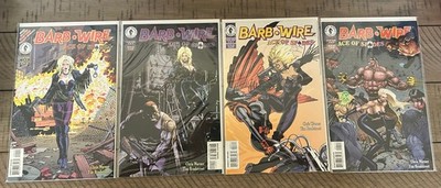 Barb Wire: Ace of Spades #1-4 Complete Mini Series, Dark Horse Comics, 1996