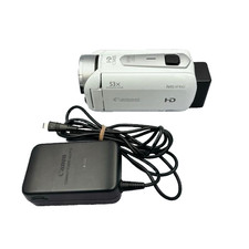 Videocámara Canon iVIS HF R42 blanca VIXIA HF R42 con batería, cargador