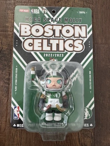 POP MART Mega Space Molly 100% Boston Celtics NBA Special Edition Vinyl Figure