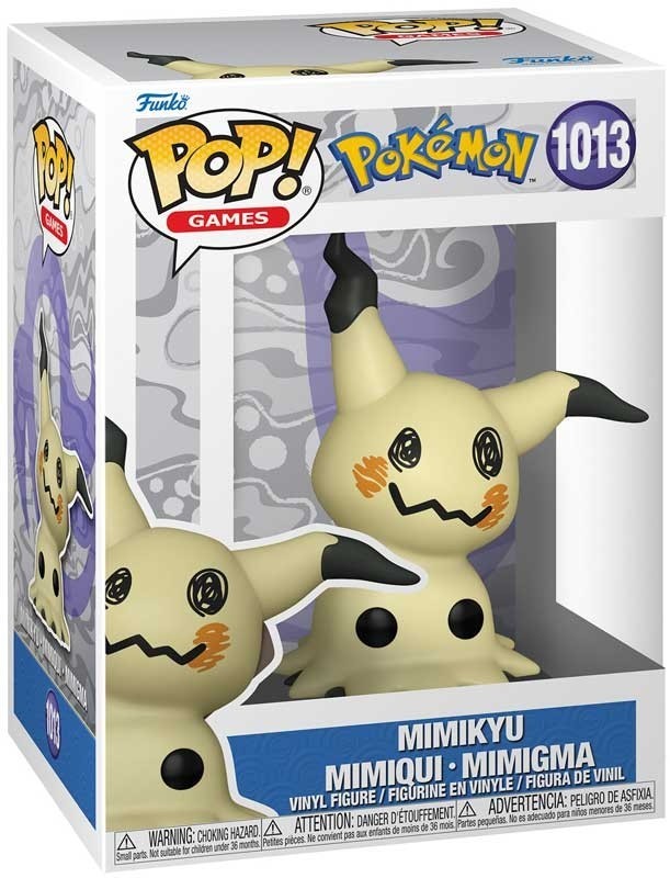 Funko Pop! Games Pokémon - Mimikyu Vinyl Figure #1013
