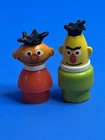 Ernie & Bert Sesame Street Clubhouse #937 #938 Vtg Fisher Price Little People