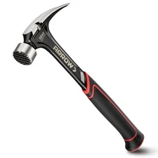 ARROW 16 oz Straight Claw Hammers Rip Claw Hammer Forged Hammer Side Nail Puller
