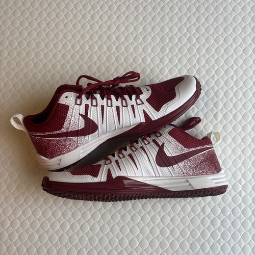 Nike Lunar TR1 NRG OU Oklahoma Sooners Talla 11 Rojo Carmesí Blanco. 654283-610 NWB - Imagen 2 de 8