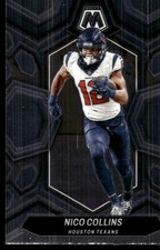 Nico Collins 2024 Panini Mosaic #88 Texans NFL READ FREE SHIPPING AutographDen