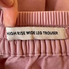 BCBGeneration High Rise Wide Leg Pants Pink Elastic Waist XL — photo 7