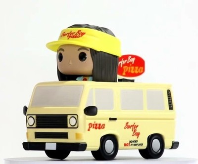 STRANGER THINGS VW BULLI T3 Funko Pop ARGYLE Figur Surfer Boy Pizza Van Netflix