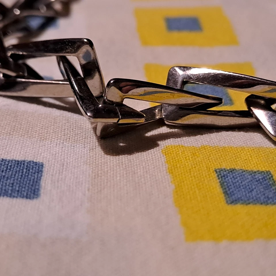 Collana Uomo Morellato In Acciaio Con scatola originale Catena 45 cm Vintage - Immagine 2 di 4