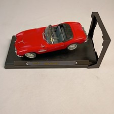 Ricko 1956 Red BMW 507 Convertible Collectable Car On Stand 1:18 