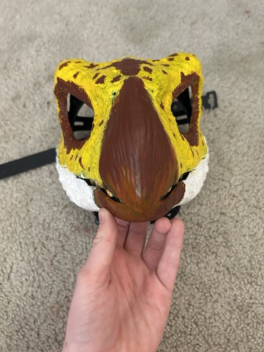 LQ Painted Dino Mask