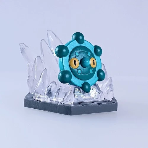 New Bronzor Diorama Figurine Pokemon Steel & Psychic Gachapon Nintendo