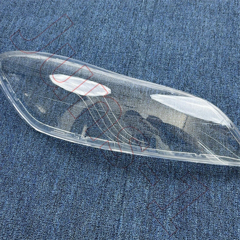 Nuevo 1 par de cubiertas de lente transparentes para faros + pegamento de sellado apto para Volvo C30 2011-2013 Foto 4 de 4