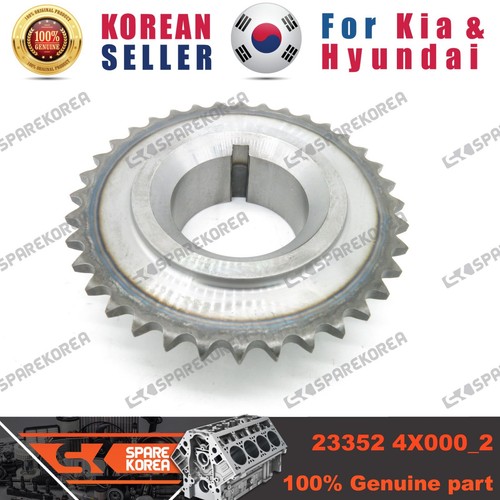 Genuine/OEM 233524X000 SPROCKET-CRANKSHAFT for Kia Carnival (Sedona) - Picture 3 of 3
