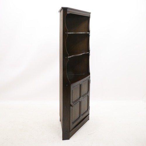 Genuine Ercol Mural Corner Cabinet with Shelves and Cupboard FREE UK Delivery - Picture 7 of 23