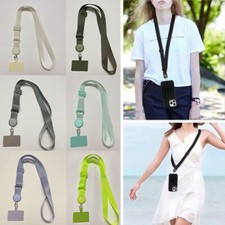Universal Crossbody Nylon Patch Phone Lanyards Mobile Phone Strap Lanyard