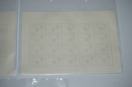 LOT 3 MNH SHEET OF 20 1987 LIECHTENSTEIN SCOTT #877 - 879 WINTER OLYMPICS STAMPS - Picture 7 of 8