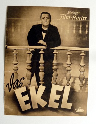 DAS EKEL Hans Moser IFK/BFK #2135 FILMPROGRAMM 8 Seiten Movie Program 1939