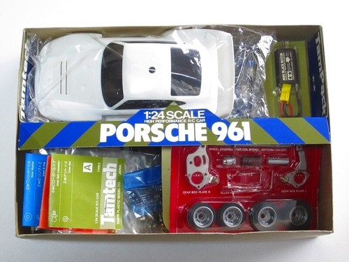 TAMIYA Tamtech 1/24 #2111 RC PORSCHE 961 Vintage Model Kit - Picture 2 of 9