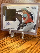 2023 Immaculate Colson Montgomery Rookie Glove Auto 06/25 White Sox TOP PROSPECT