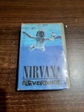 Nirvana Nevermind INDIA Press CLAMSHELL CASSETTE 1992 Promo Indian rare