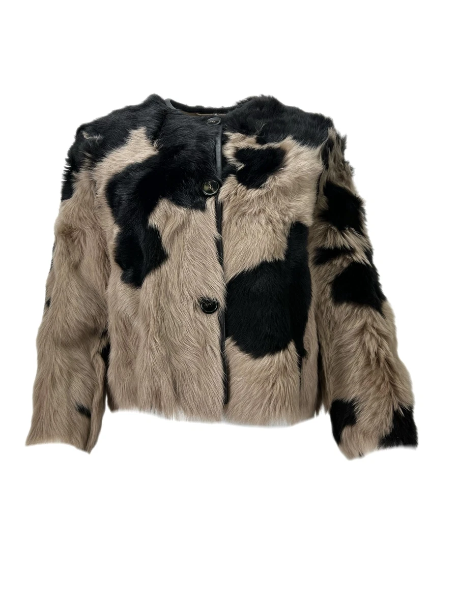 Max mara fur best sale jacket