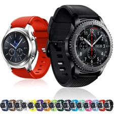 Silicone Strap For 22mm Samsung Galaxy Watch 3 45mm 46mm Gear S3 Sport Band 