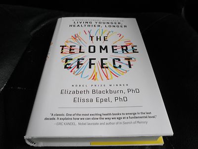 ELIZABETH BLACKBURN SIGNED - THE TELOMERE EFFECT - Signed First Ed. NOBEL PRIZE