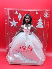 2021 Mattel Holiday Barbie African American Signature Silver Gown #GXL22 NRFB