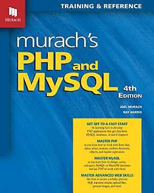 Murach's PHP and MySQL (4th - Paperback, by Harris Ray; Murach - Very Good