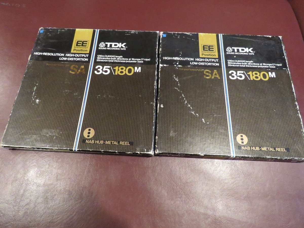 TDK録音テープSA35\180M