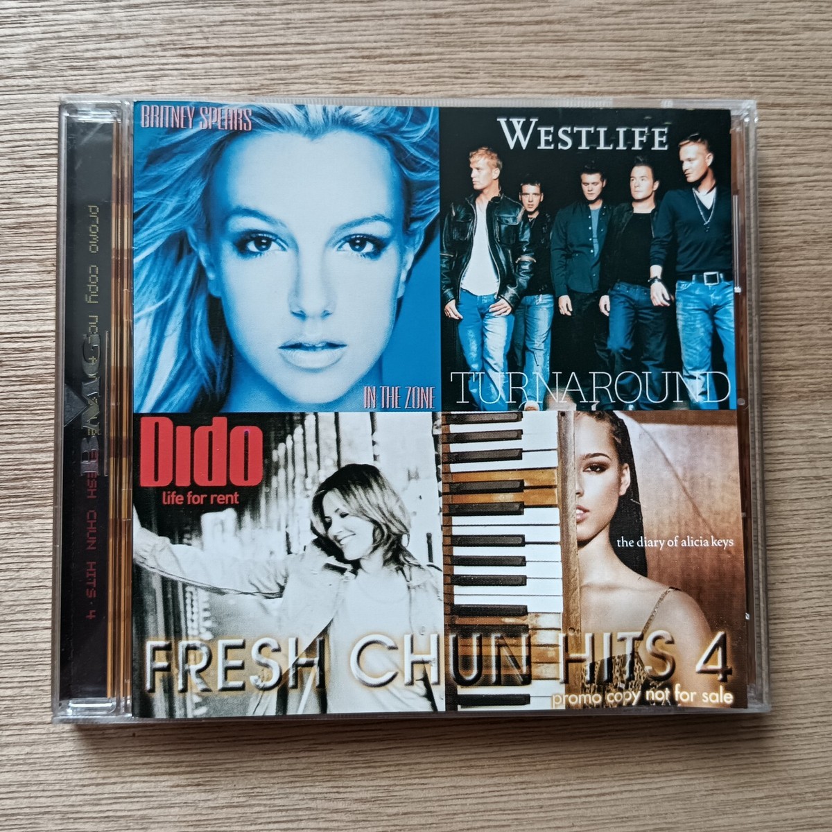 BRITNEY SPEARS Dido WESTLIFE Alicia Keys - RARE Malaysia VA CD