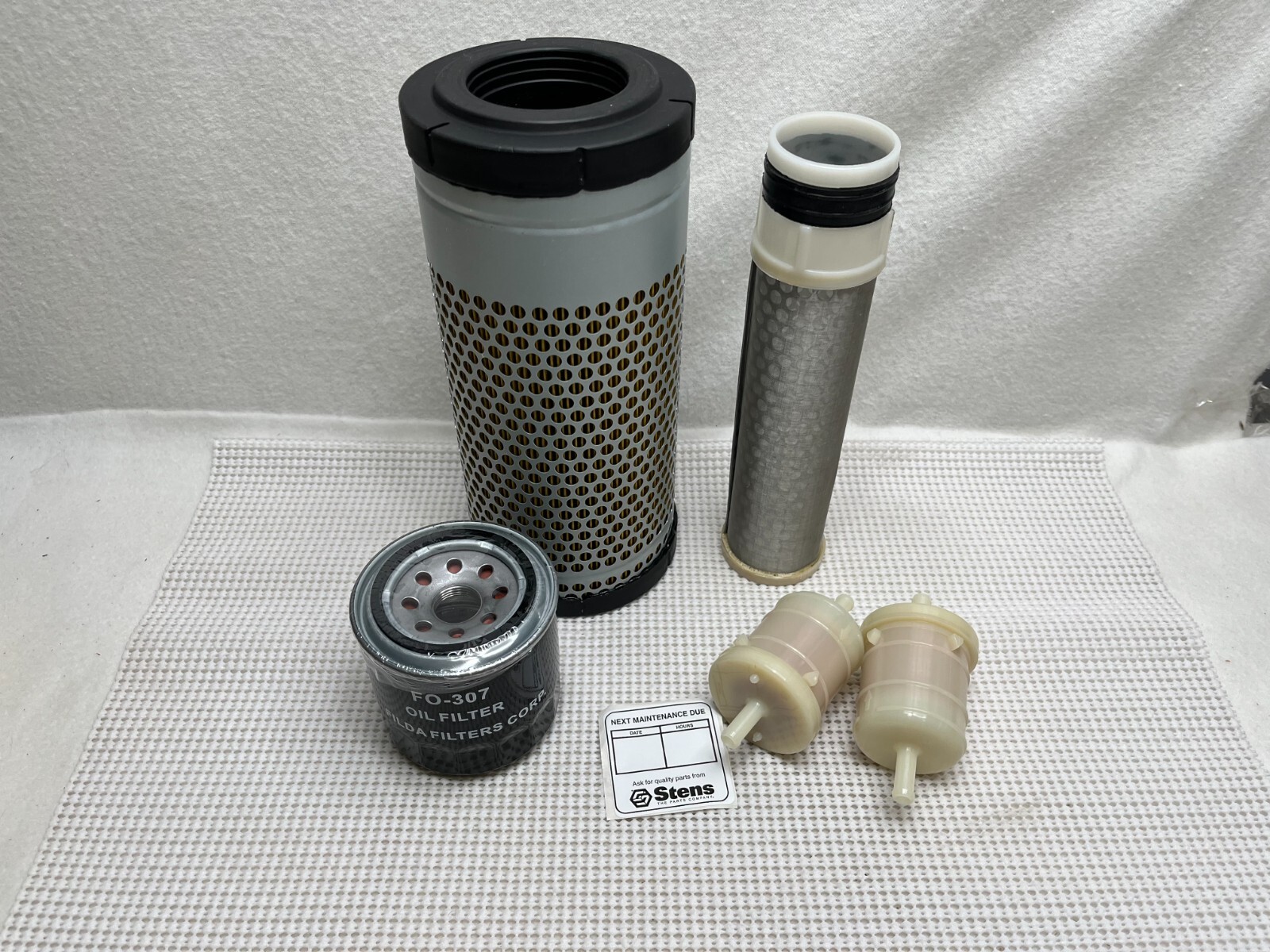Kit Filter Maintenance Replacement for Kubota ZG327 Zero Turn Mower Oil Fuel Air eBay