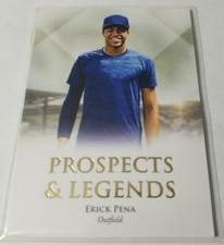 2020 Onyx Futera ERICK PENA Prospects & Legends Base #30 Kansas City Royals 