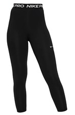 Nike Women's Pro Leggings DA0483, Dri-Fit High-Rise 7/8 Crop Athletic Leggings